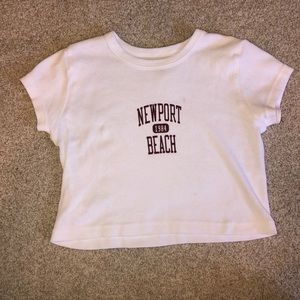 Brandy Melville baby tee